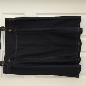 New York and Company, denim skirt, size 18W, used, womens